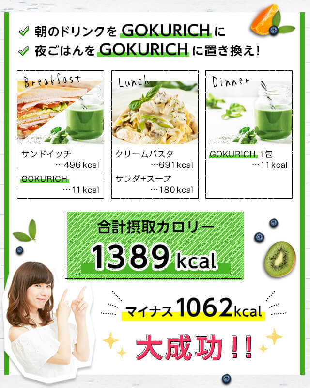 公式】すごくおいしいフルーツ青汁 GOKURICH（ゴクリッチ）- 健康な